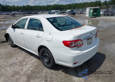 2013 Toyota Corolla L from USA, damaged, VIN 5YFBU4EE1DP149005